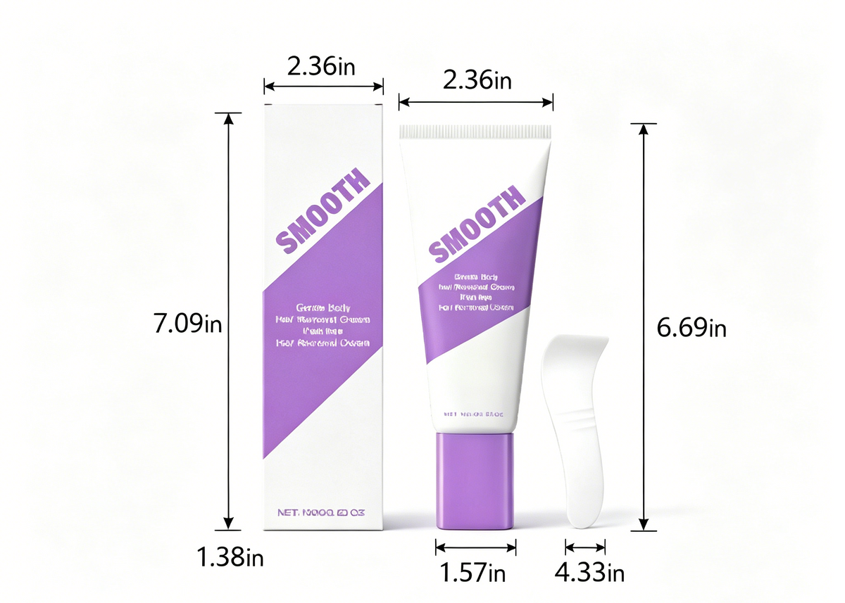 Hair Removal Mousse Spray – Gentle Foam Hair Remover for Women and Men, Smooth Skin Care for Legs, Arms, Underarms, Bikini Line, Chest and Bac