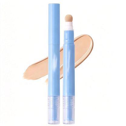 2-in-1 Eye Concealer Pen – Full Coverage Matte Finish Concealer with Precision Applicator for Under-Eye and Face