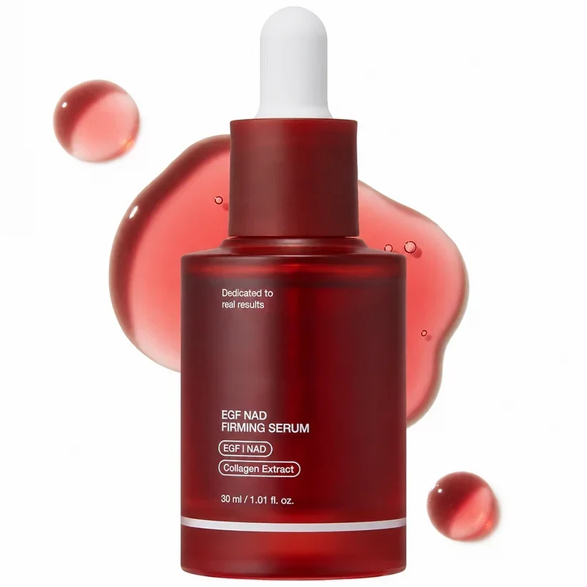NAD+ EGF Firming Face Neck Serum with Collagen – Hydrating Anti-Aging Serum for Face, Neck &amp; Décolleté