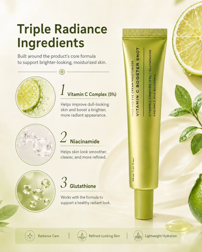 Vitamin C Booster Shot Serum with Glutathione