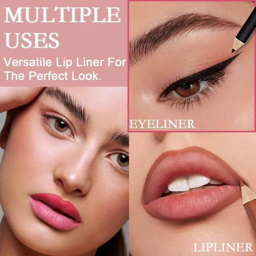 12 Colors Lip Liner Pencil Set